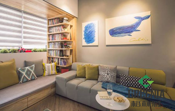 防火板蝸居房裝修案例圖