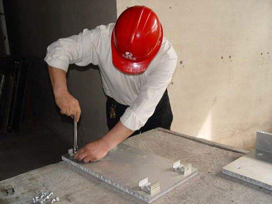 鋁蜂窩板施工工藝 鋁蜂窩板施工工藝