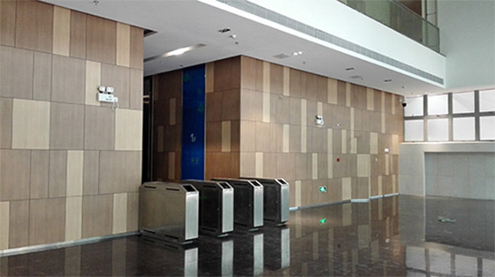 深業U中心使用格林雅防火板的掛墻 深業U中心使用格林雅防火板的掛墻