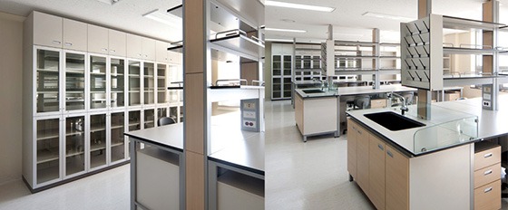 采用格林雅防火板裝修的深圳市第三人民醫院化驗室 采用格林雅防火板裝修的深圳市第三人民醫院化驗室