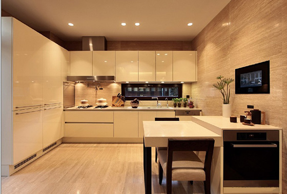 格林雅香檳色防火板1136-S 裝修效果 格林雅香檳色防火板1136-S 裝修效果